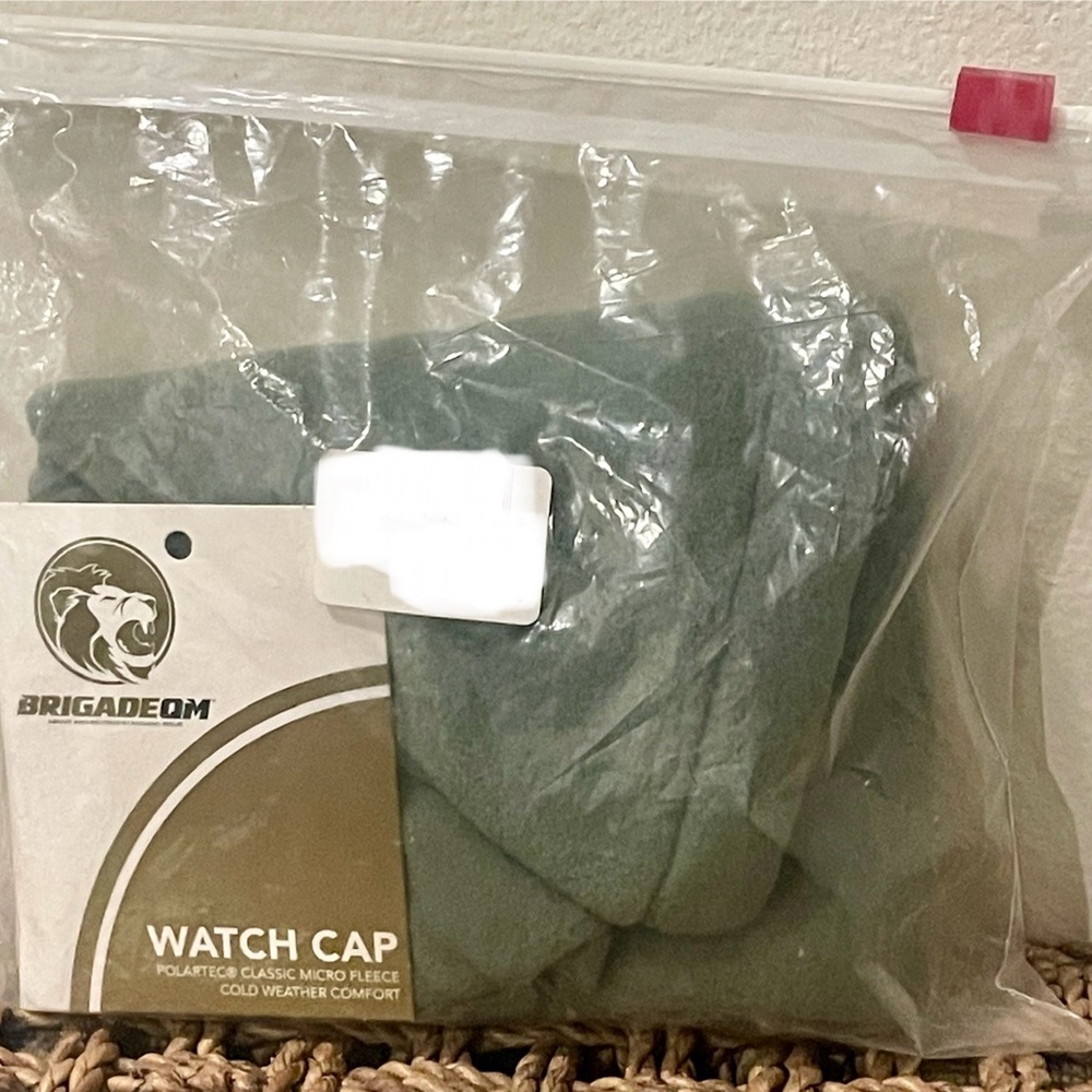 POLARTEC CLASSIC MICRO FLEECE CAP FOLIAGE GREEN LIGHTWEIGHT MILITARY WINTER HAT